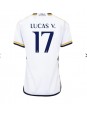 Billige Real Madrid Lucas Vazquez #17 Hjemmedrakt Dame 2023-24 Kortermet